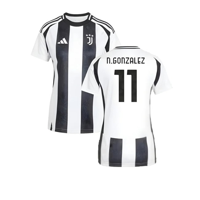2024-2025 Juventus Home Shirt (Womens) (N.Gonzalez 11)-SoccerKits Hub | Buy Soccer Jerseys Online